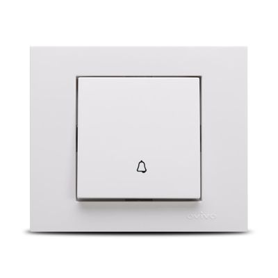 Intrerupator Sonerie ST Alb Ovivo Grano, 400-010200-207