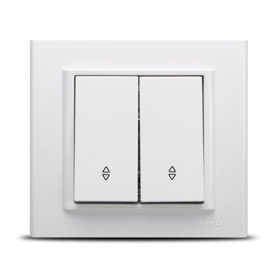 Comutator Cap Scara ST Alb Ovivo Mina, 401-010200-211