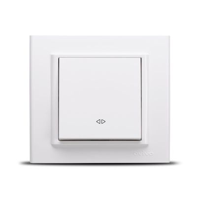 Intrerupator Mina Cap Cruce ST Alb Ovivo Mina, 401-010200-214