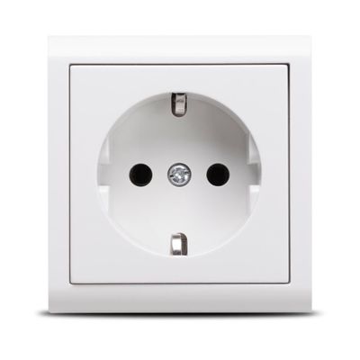Priza Schuko PT Alb, 402-010000-217