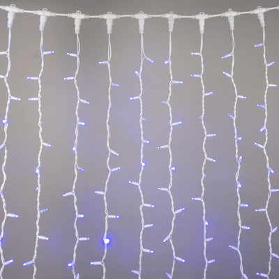Perdea Luminoasa 494 LED-uri Albastru