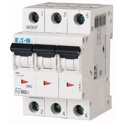 Intrerupator Automat 63A 3P C 6KA PL6