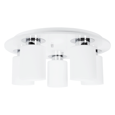 Plafoniera Andra Alb 5xE27 60W