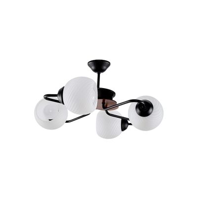 Lustra Enis1 Negru 4xE27 60W