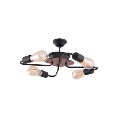 Lustra Enis2 Negru 4xE27 60W