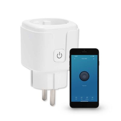 Priză Schuko Smart,  WiFi si Bluetooth, 16A CP, compatibil iOS și Android