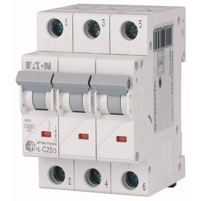 Intrerupator Automat Xpole Home 25A 3P C 4.5kA HL-C25/3