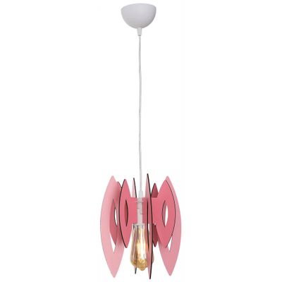Pendul Elips Roz 1XE14 60W 70cm
