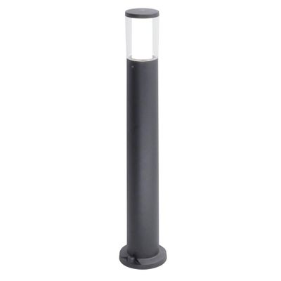 Stalp Carlo 3.5W GU10 LED Negru IP55 80cm
