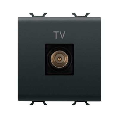 Priza TV Capat 2M Tata Negru, Chorus, GW12367