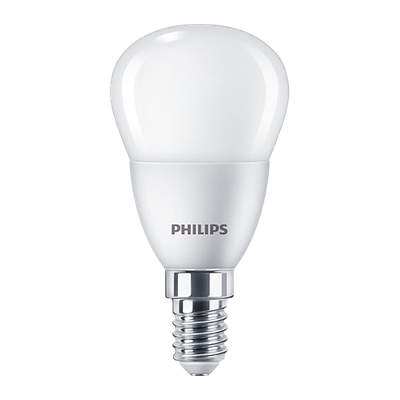 Bec LED sferic P45 5.5W E14 827, Corepro Philips