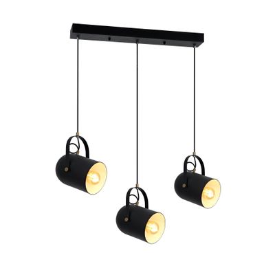 Pendul Catia 3XE27, negru, Oktay