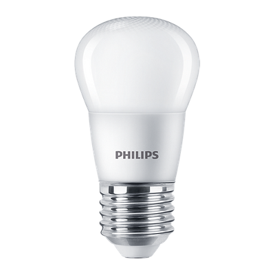Bec LED sferic P45 5W E27 827, Corepro Philips