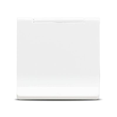Priză cu capac schuko 2m, alb, Unica NU303718TA