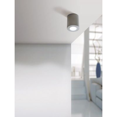 Aplică Franca 6W GU10 2700K-4000K IP55 LED, gri, Fumagalli