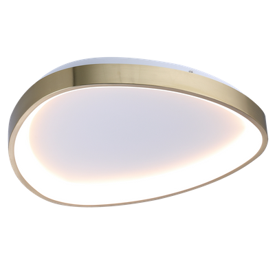 Plafonieră Mars 35W 1750lm 3000K  420x58mm, auriu, Erste