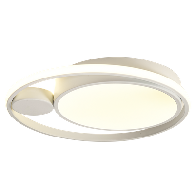 Plafonieră Yumo 36W 198lm 4000K 420x70mm, alb, Erste