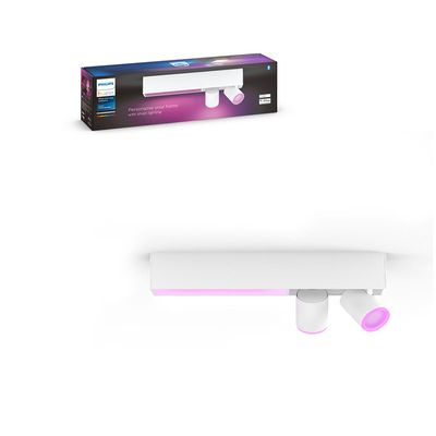 Plafonieră spot RGB 11W 1560lm, alb, Philips