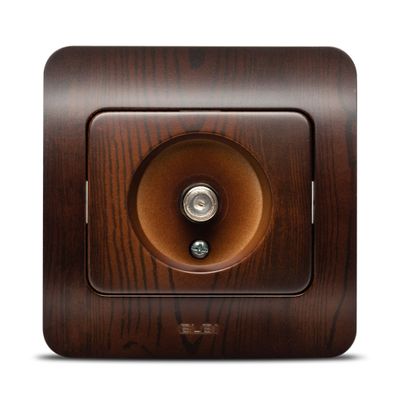 Priză TV conector F nuc închis Jazz, Elbi