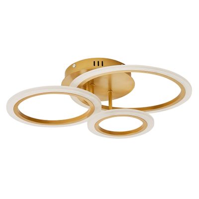Plafonieră Oro 45W auriu, Erste