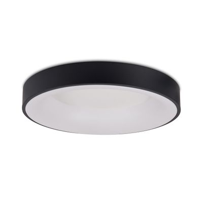 Plafonieră Lind 50W negru, Erste