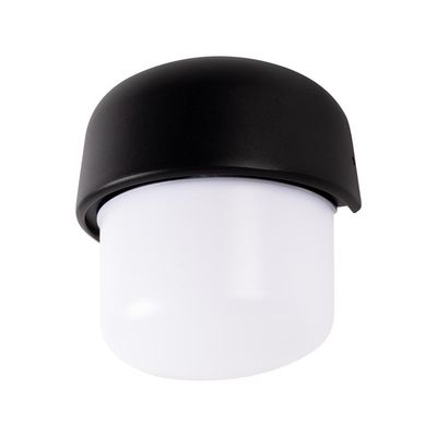 Aplica Bastet LED 12W 6500K negru IP54, Erste