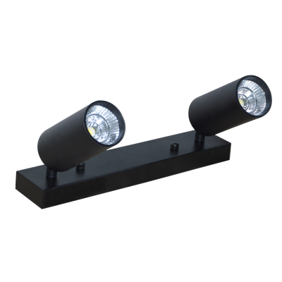 Spot Kabo LED 15W IP20, negru, Erste