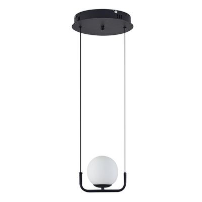 Pendul Glace 1xE27 max. 60W negru, Erste