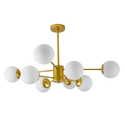 Pendul Lace 8xE27 max. 60W auriu, Erste