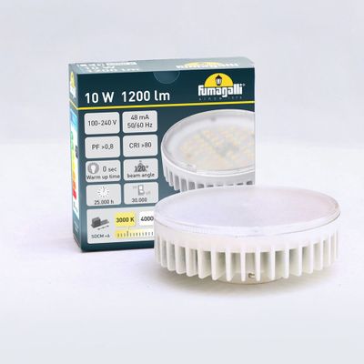 Bec LED spot 10W GX53 CCT, Fumagalli