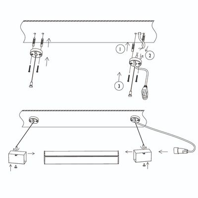 Kit suspendare Hexanet 2m