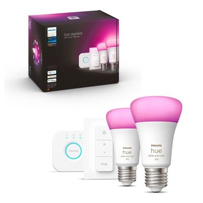 Bec LED A60 9W E27 RGB 2BUC+Bridge+Dimmer, Philips