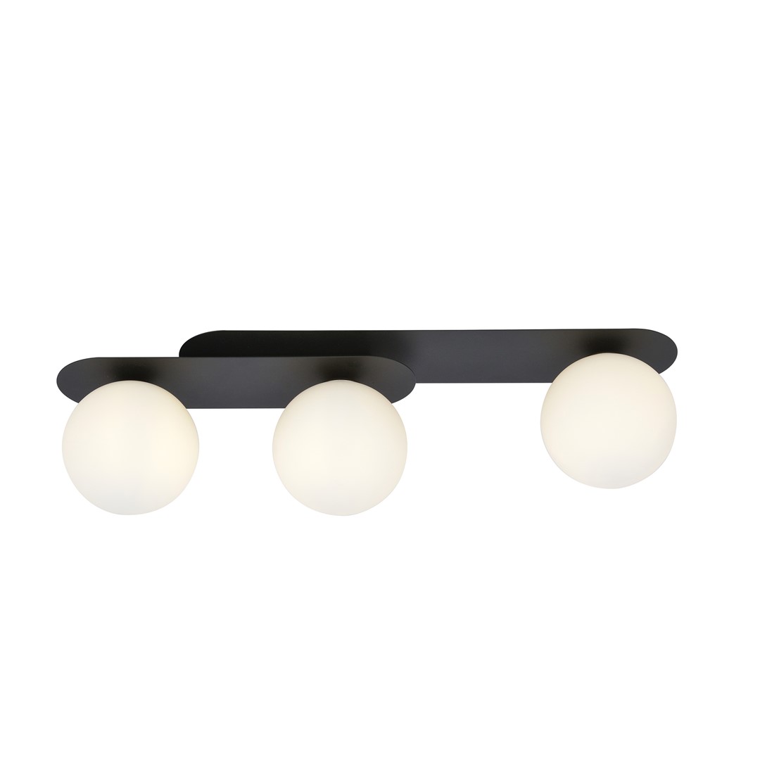 Plafoniera PLAZA E14 Negru 1118_3, Emibig