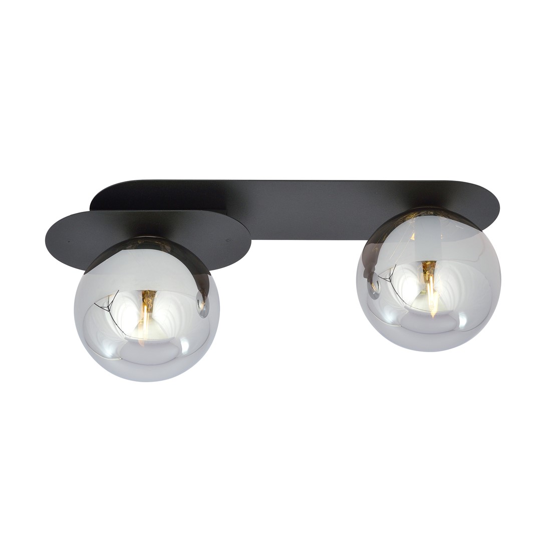 Plafoniera PLAZA E14 Negru 1119_2, Emibig