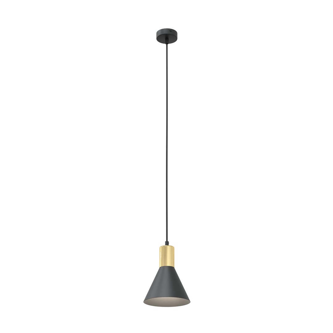 Pendul ROSA E27 Negru + auriu 1388_1, Emibig