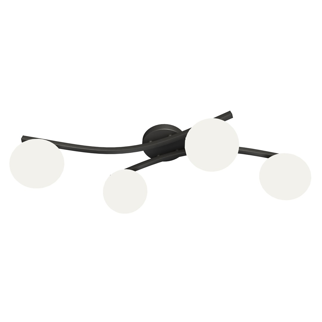 Plafoniera OPUS E14 Negru 1390_4, Emibig