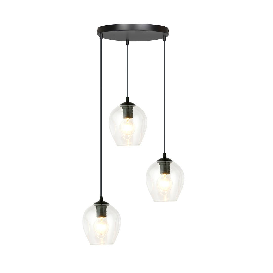 Pendul ISTAR E27 Negru 679_3PREM, Emibig