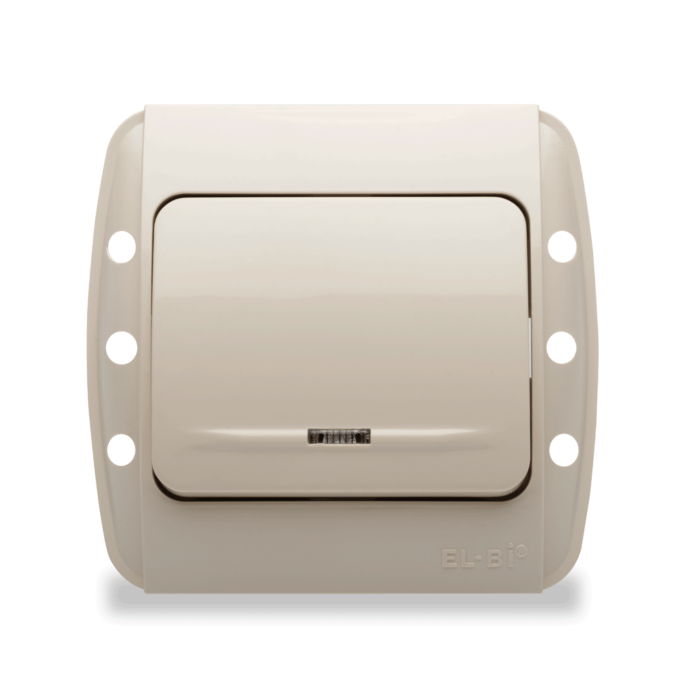 Zirve Intrerupator LED ST Crem
