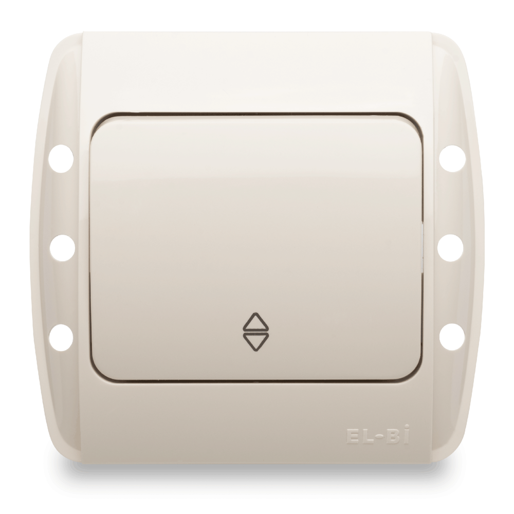 Zirve Intrerupator Cap Scara ST LED Crem