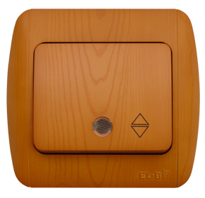 Zirve Intrerupator Cap Scara LED ST Stejar