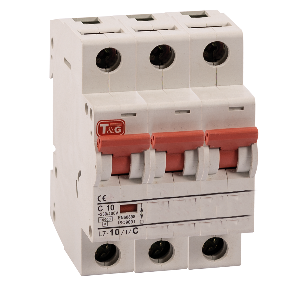 Intrerupator Automat 50A Tripolar Red Line
