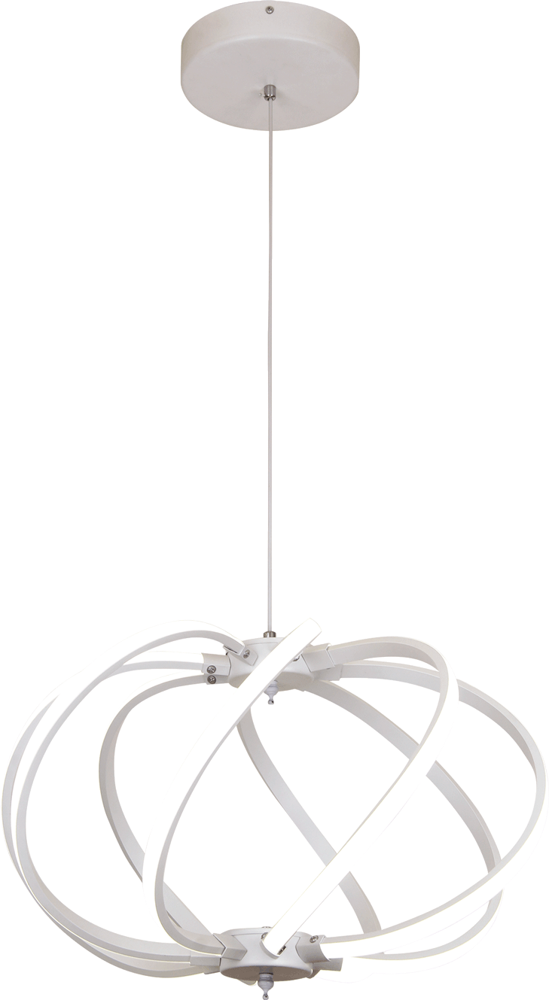 Lustra Odyssey Alb 45W