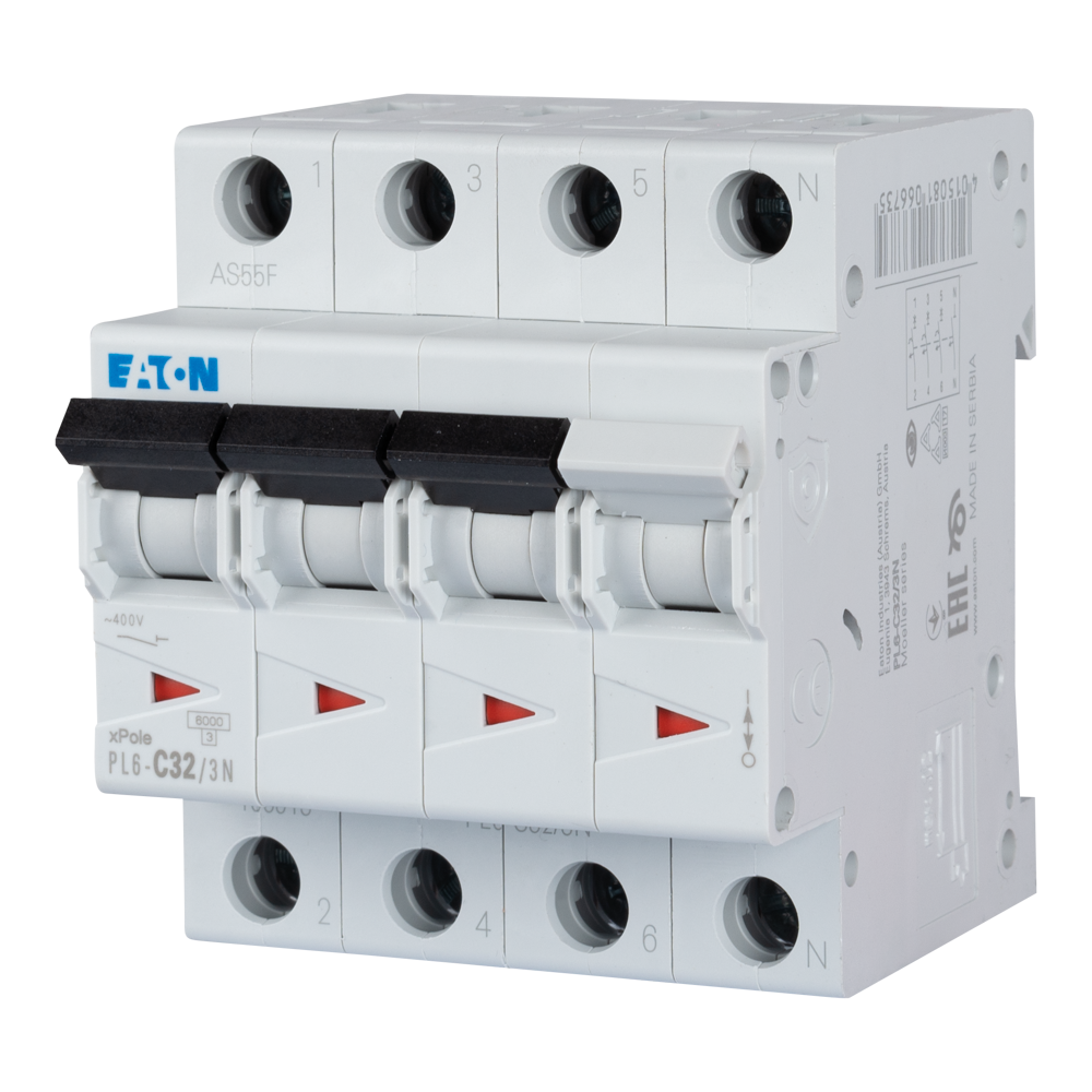 Intrerupator Automat 32A 3P+N C 6KA