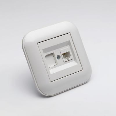 Priza UTP Ovivo Loft CAT6 ST Alb, 404-010301-229