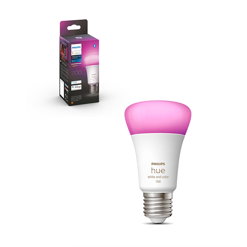 Bec LED A60 9W E27 RGB, Philips