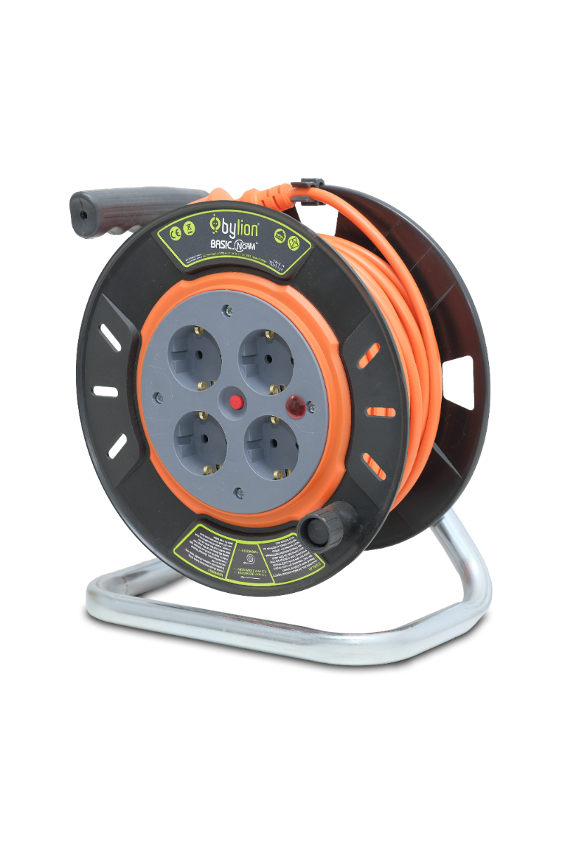 Derulator 4 prize 15m 3X1.5 IP20, Emfanorm