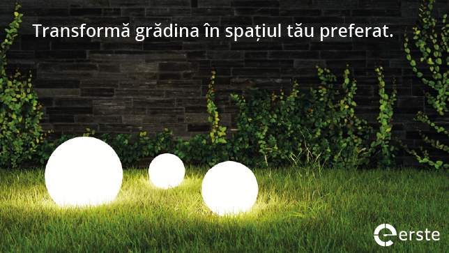 Gama de produse de iluminat exterior de la erste