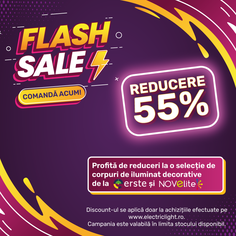 Flash Sale electriclight.ro Flash Sale electriclight.ro